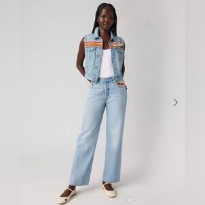 Levi’s 501 90s Ankle jeans Embroidered